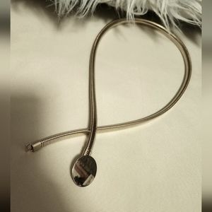 Vintage Gold Stretch Disco Belt.